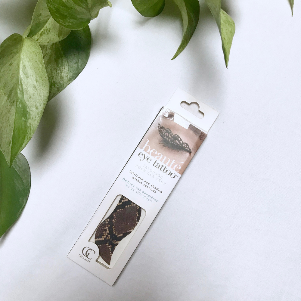 🆕 GIFTCRAFT Beauté Snake Eye Shadow Tattoo NIB